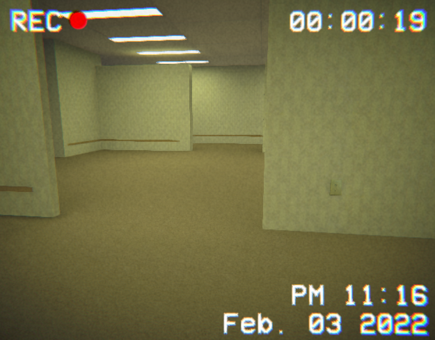 Cover image for The Backrooms