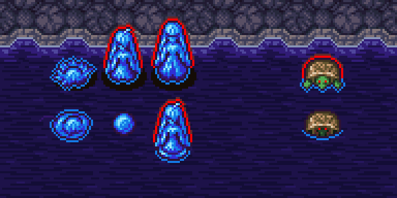 Art mockup for new water elements.