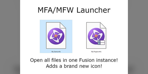 Cover image for MFA/MFW Launcher for Clickteam Fusion 2.5