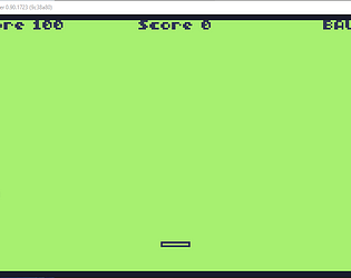 Pong Tic-80 with sound