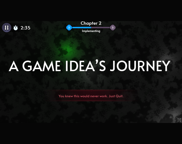 Cover image for A Game Idea's Journey