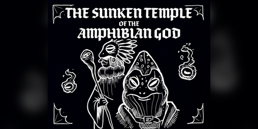 Cover image for The Sunken Temple of the Amphibian God