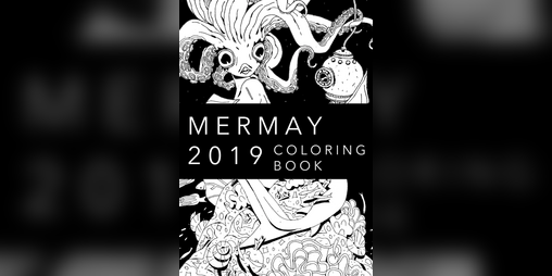 Cover image for Mermay 2019 Coloring Book