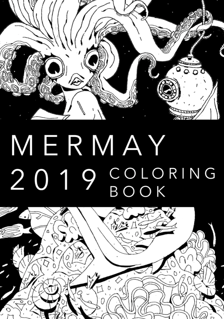 Mermay 2019 Coloring Book By Salamispots Mermay 2019 Coloring Book By Salamispots