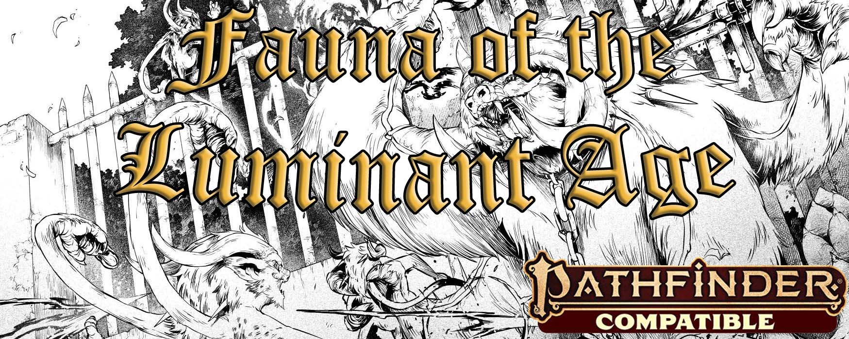 Fauna of the Luminant Age (Image Pack)