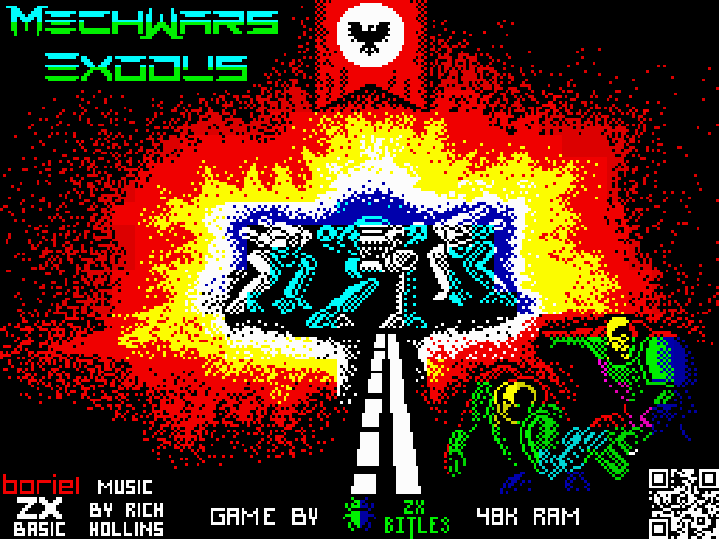 MECHWARS EXODUS -ZX Spectrum-