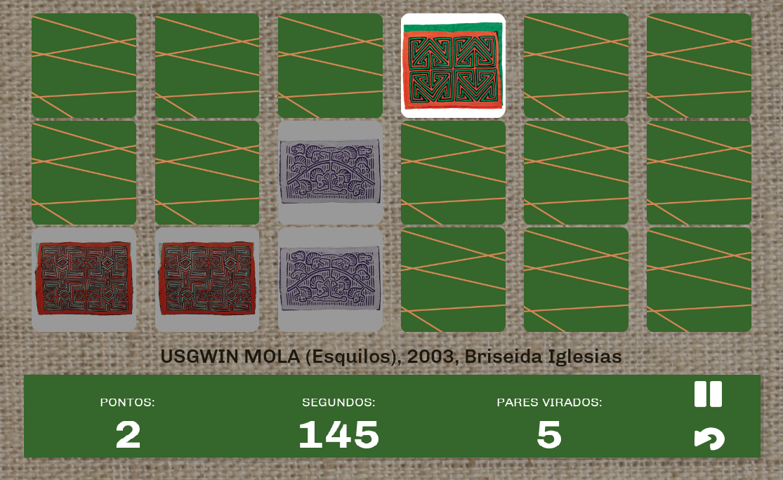 Cover image for Jogo da Memória Guna