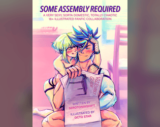 Cover image for “Some Assembly Required:” An 18+ Promare fanzine collab