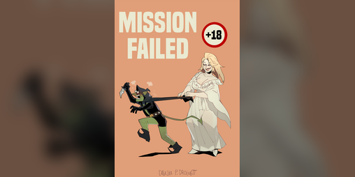 Cover image for MISSION FAILED - Comic (+18)