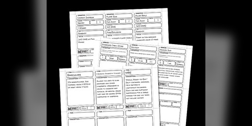 Cover image for Weapon, Armor, & Item Cards for Mothership RPG