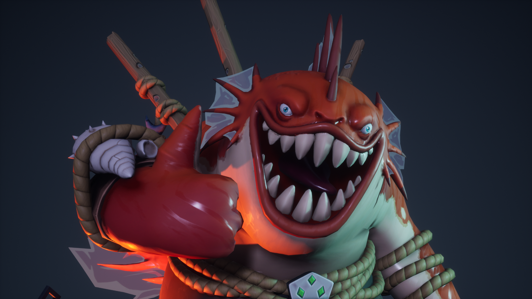 Peter Fishmouther by Rob Cole for Character Art Challenge 2022 - itch.io