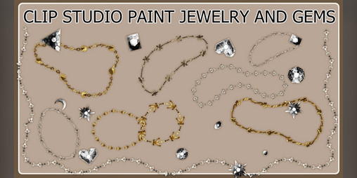 Cover image for Maunder's Clip Studio Jewelry Brushes