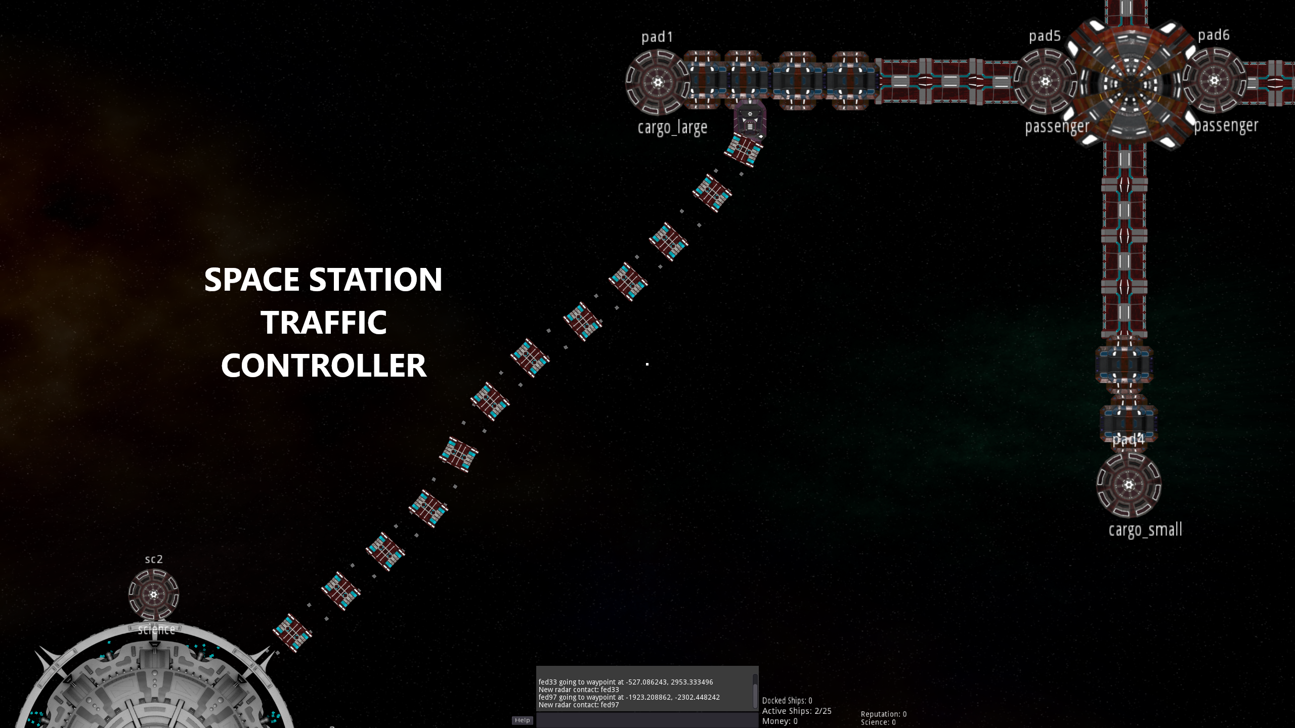 Space Station Traffic Controller