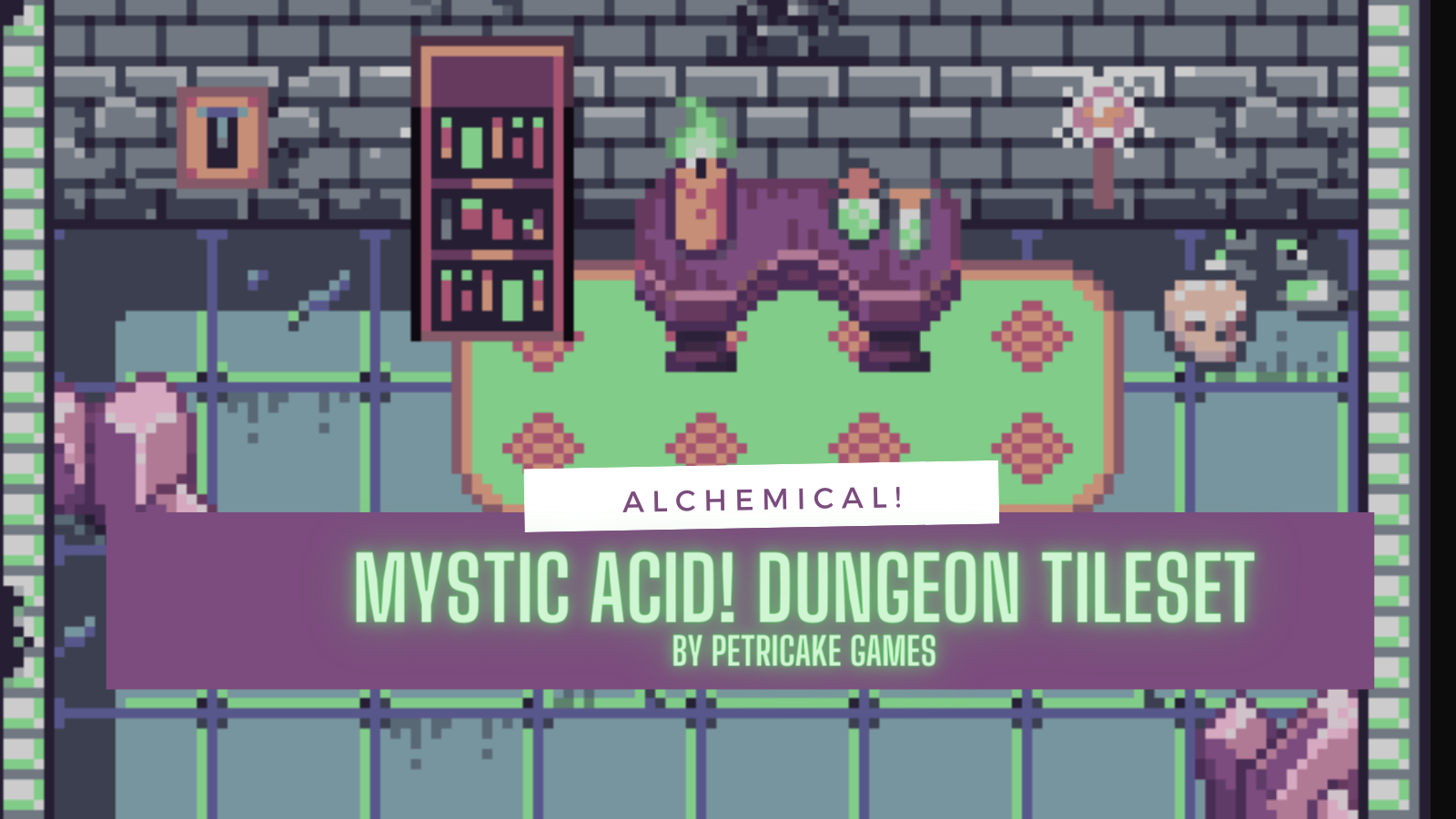 Mystic Acid! Dungeon Tileset