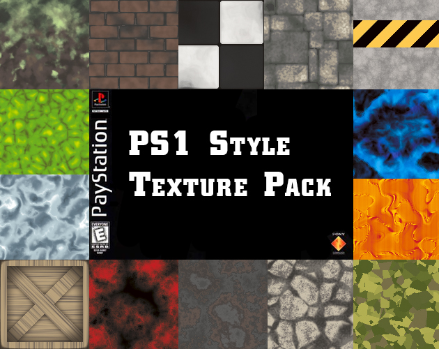 PS1 Style texture pack