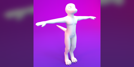 Cover image for Kaide's VR Chat Base Mesh Mid 2021