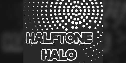 Cover image for Halftone Halo Procreate Brush