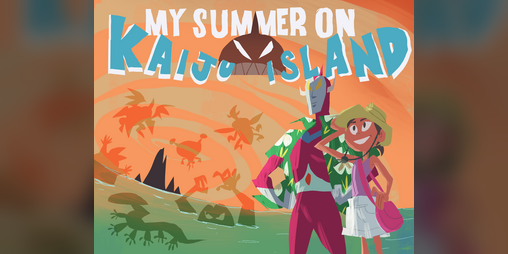 Cover image for My Summer on Kaiju Island