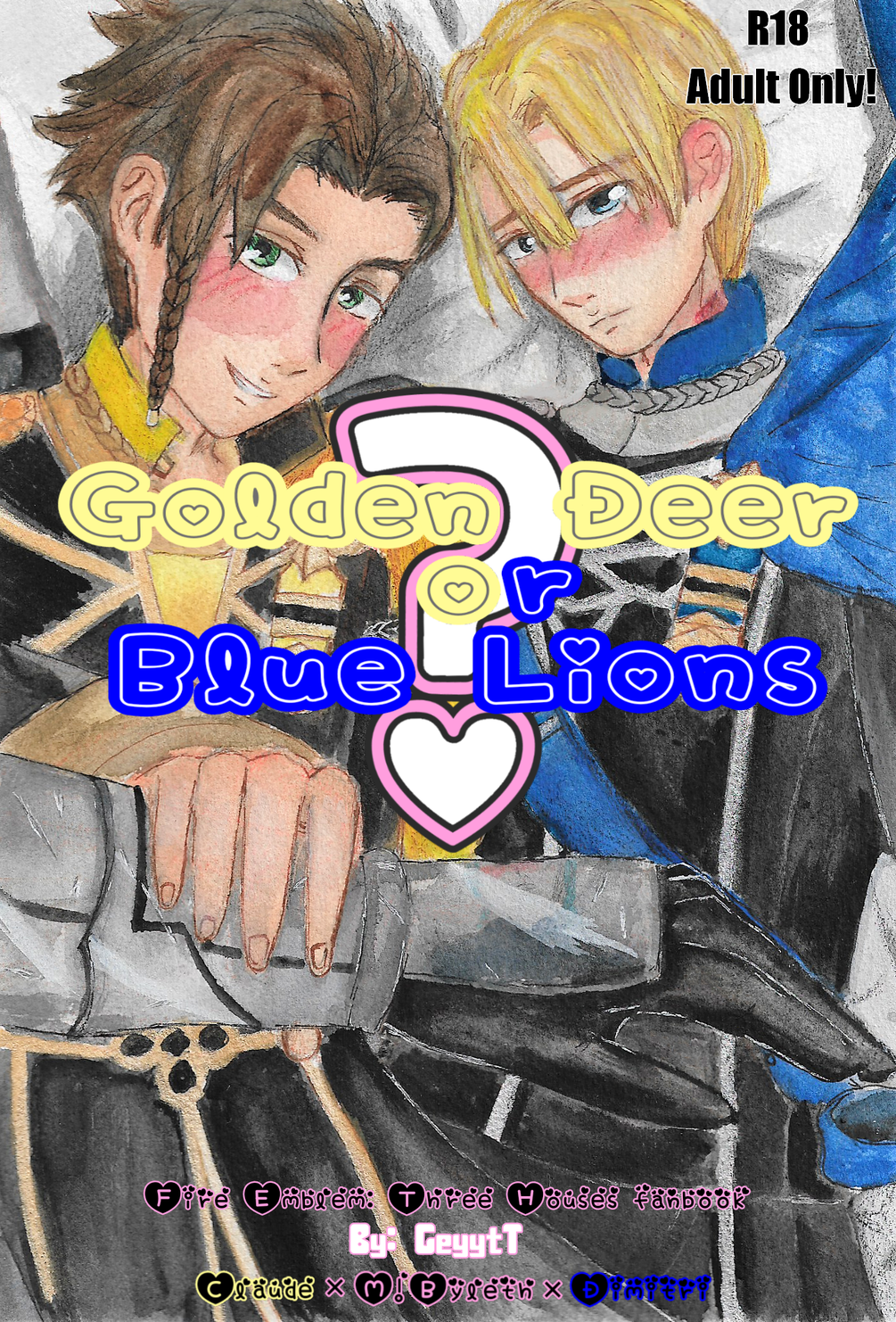 Golden Deer or Blue Lions (FE3H Yaoi Doujinshi) by GeyytT