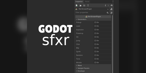 Cover image for GodotSfxr