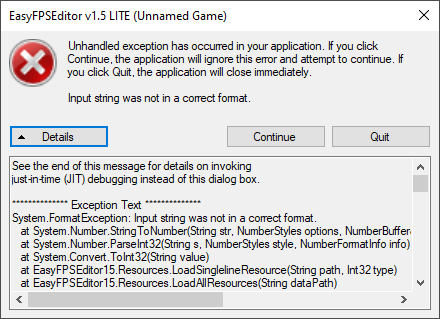 Bug reports - Easy FPS Editor v1.5 - Lite community - itch.io