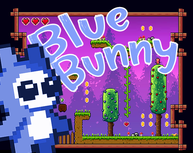 Blue Bunny Game - Blue Bunny by MariaParraGames