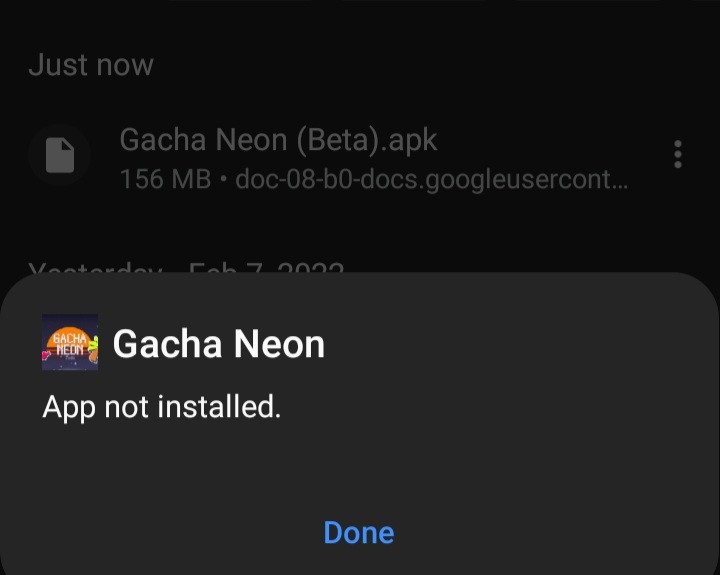 Previewing Gacha Neon APK 