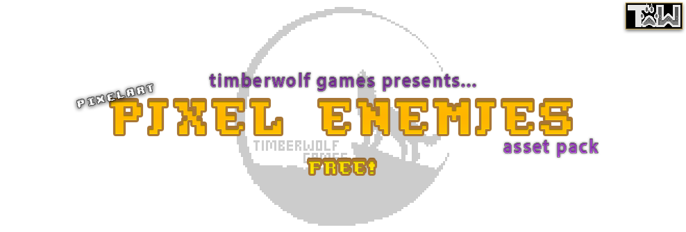 FREE 140+ pixel enemies/mobs