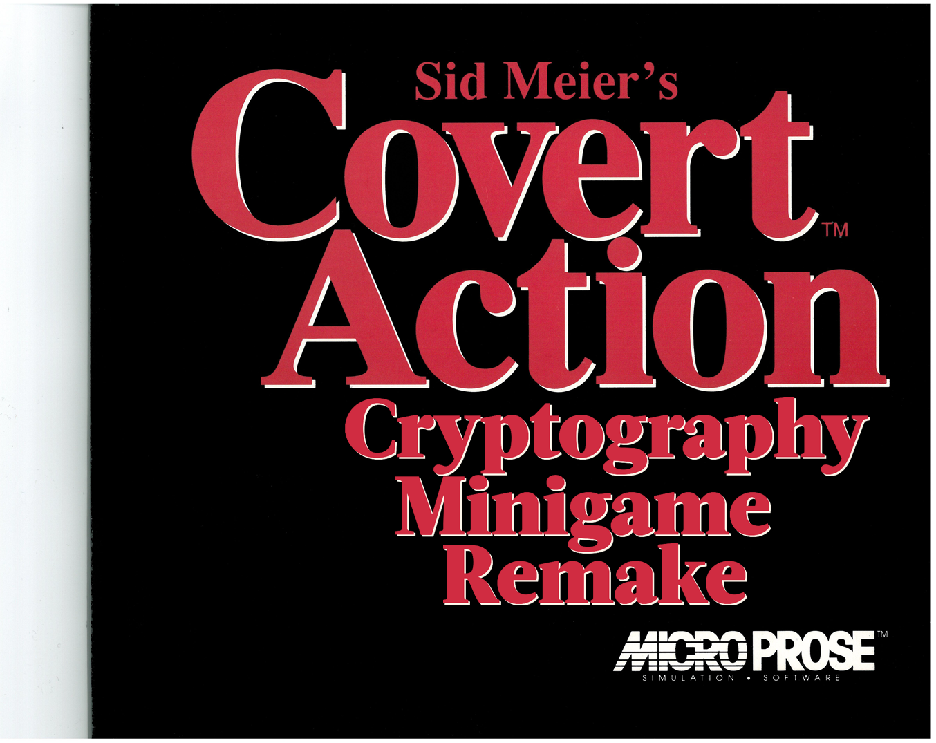 Cover image for Sid Meier's Covert Action Crypto Workstation