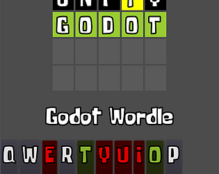 Godot Wordle by Brawmario