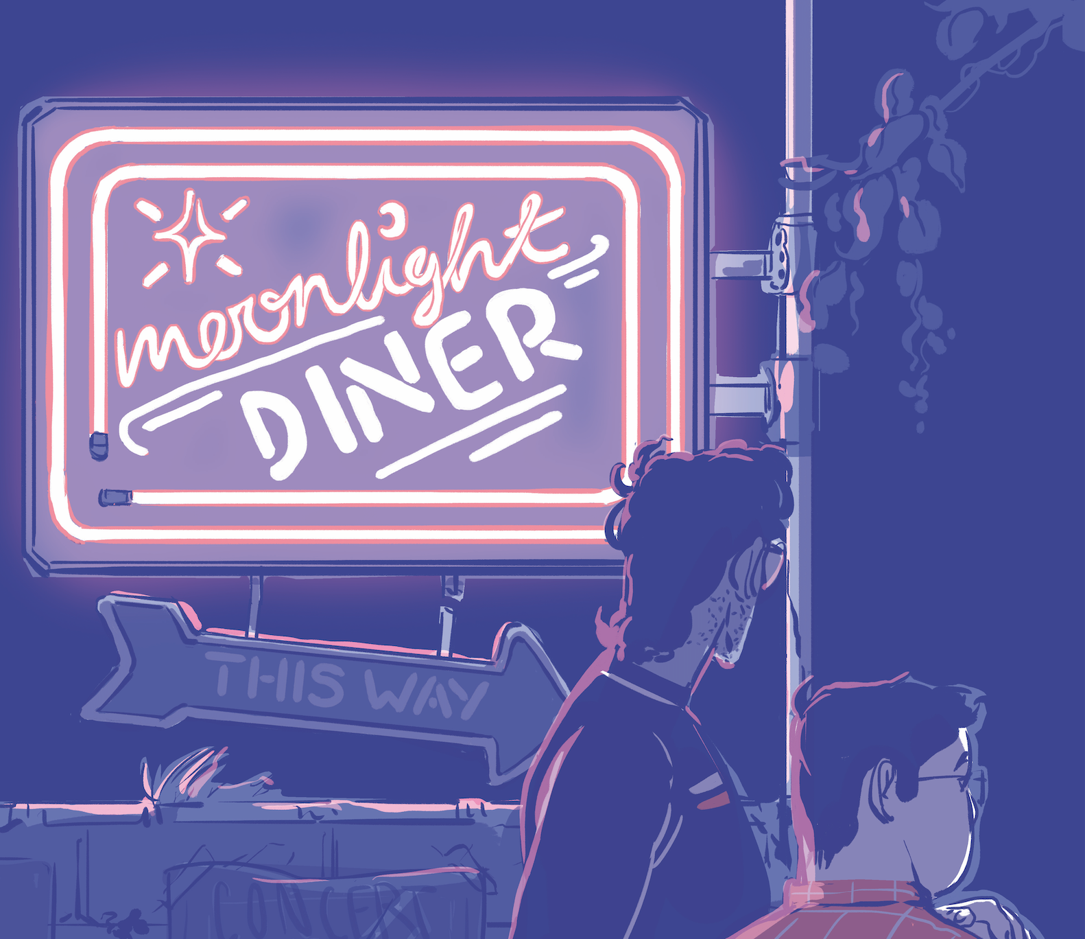 Cover image for Moonlight Diner