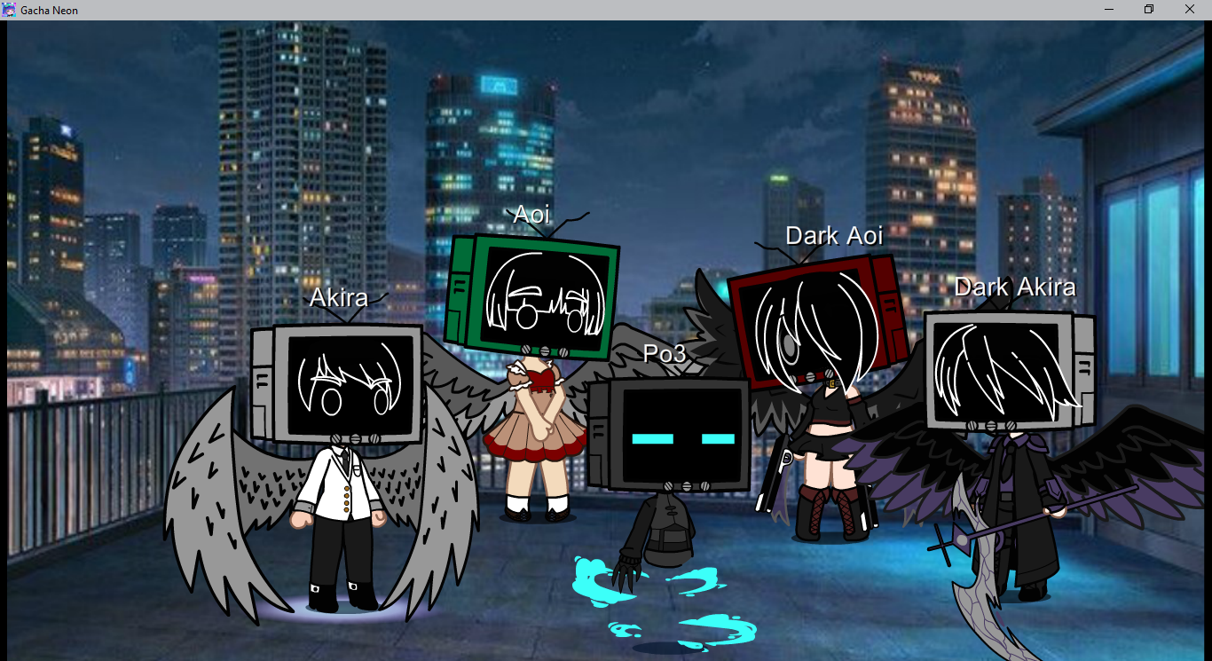 Downloaded Gacha Neon mod, and made dis. It's cute, lol. : r/GachaClub