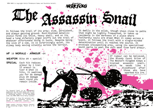 Cover image for The Assassin Snail