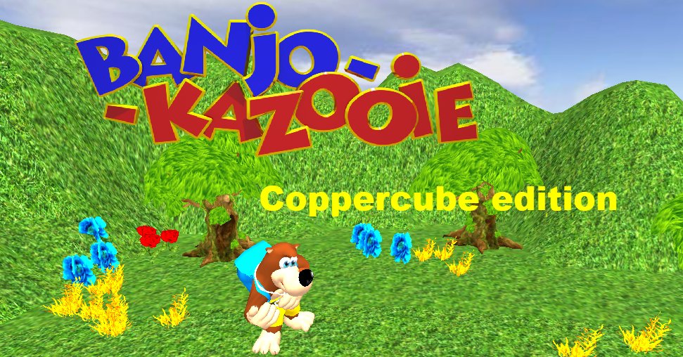 Banjo Kazooie Coppercube edition