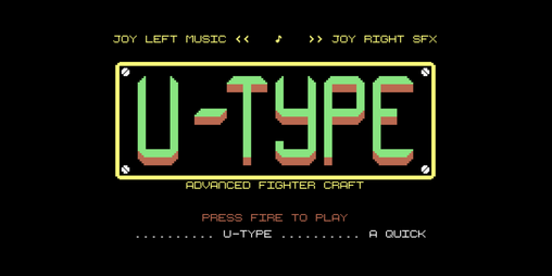Cover image for U-Type C64.