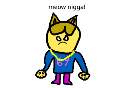 meow nigga meme 2022