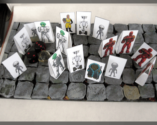 Beyond The Spozak Misc. Characters   - Paper Minis of various sci-fi characters 