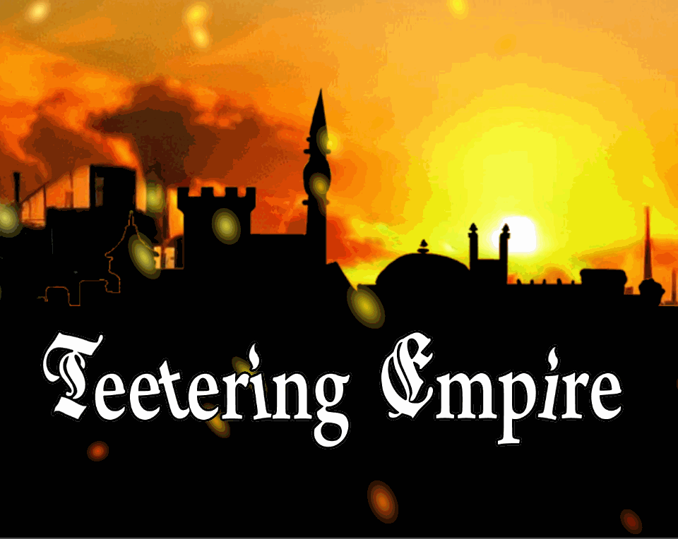Cover image for Teetering Empire
