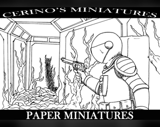 Cerino's Miniatures: "Herbaceous Horrors from Hera-7"   - "It came from the salad bar!" 