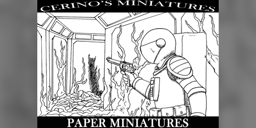 Cover image for Cerino's Miniatures: "Herbaceous Horrors from Hera-7"