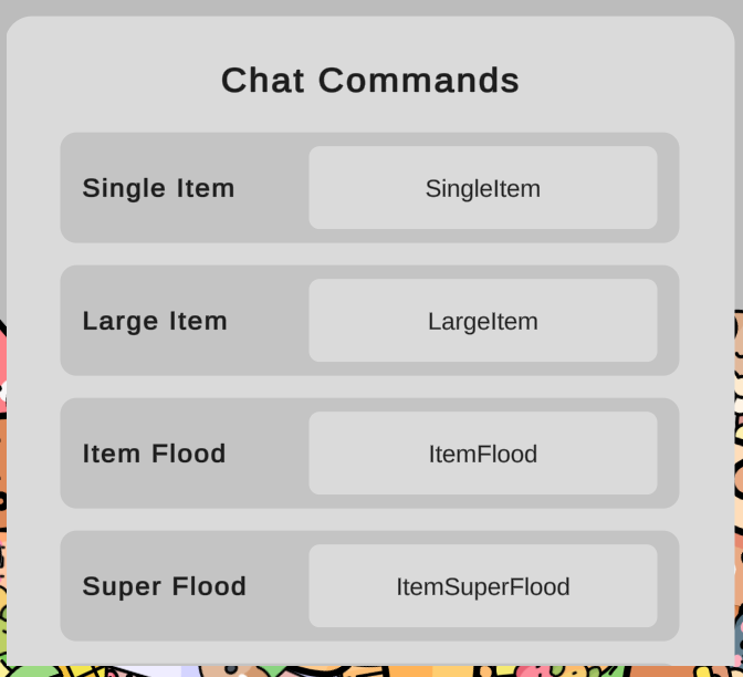 Chat Commands