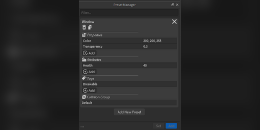 Cover image for PresetManager