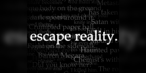 Cover image for escape reality.