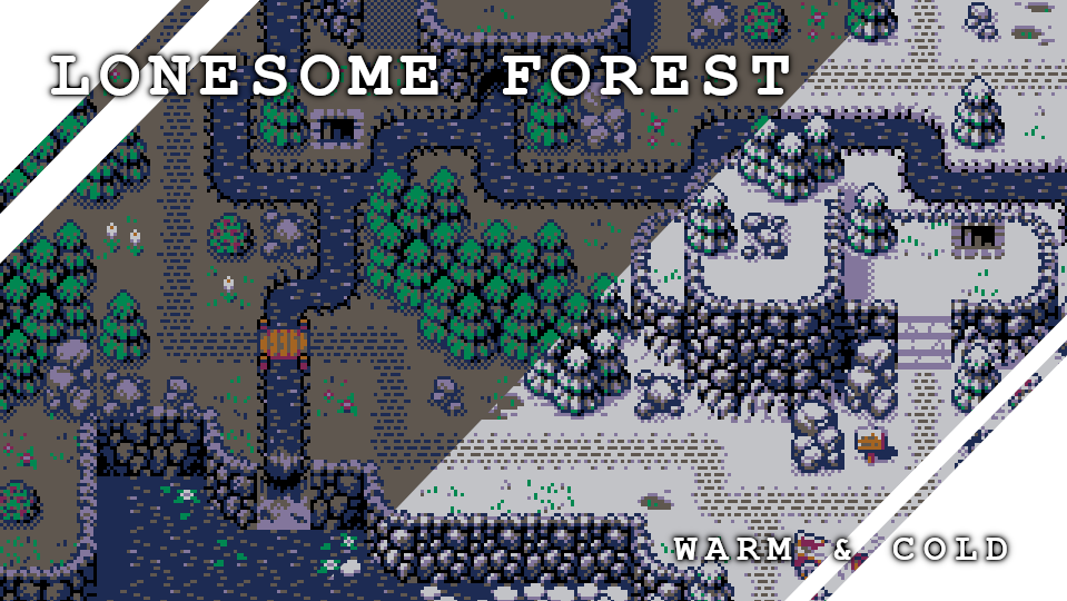 Lonesome Forest: Retro Tileset  #1