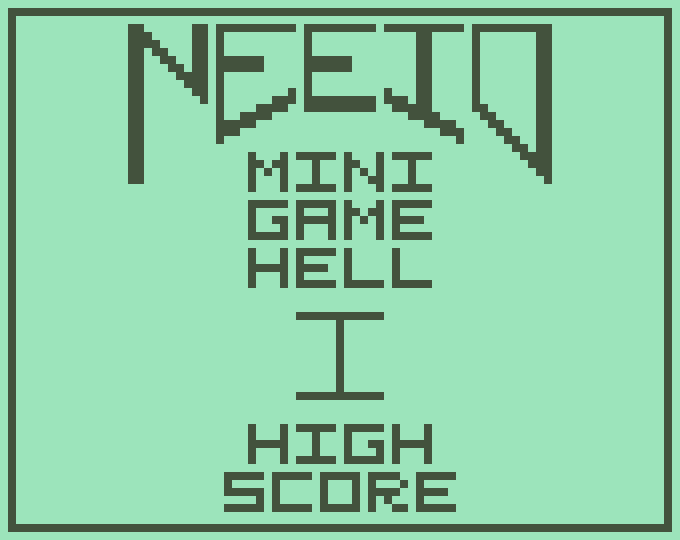 Neeio: Mini Game Hell I - High Score (2022)