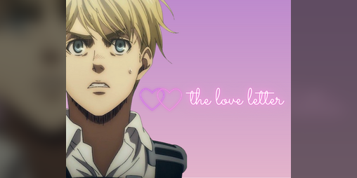 Cover image for the love letter
