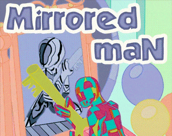 Mirrored maN cover