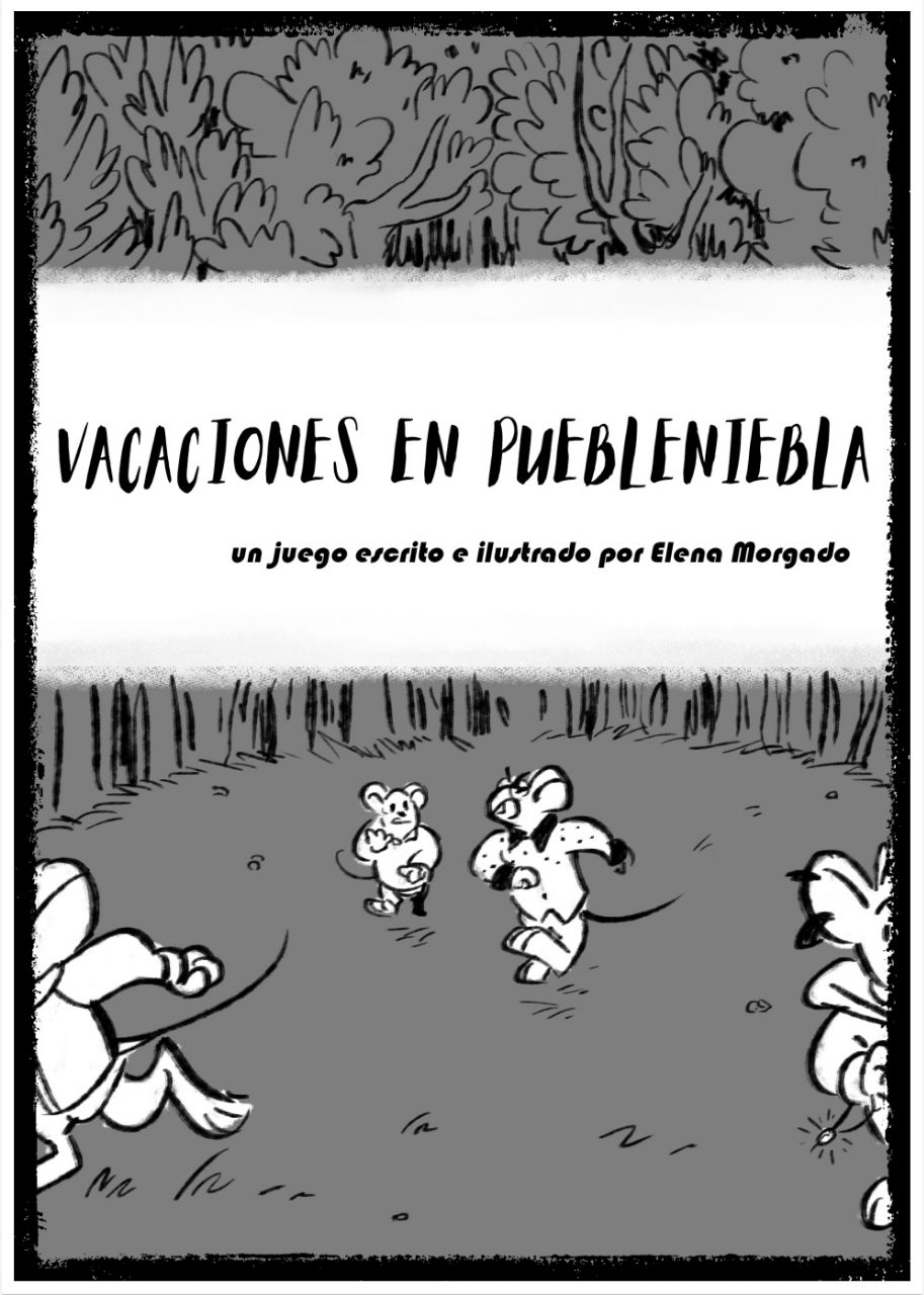 Cover image for Vacaciones en Puebleniebla-juego de rol