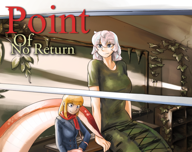 Cover image for The Point of No Return - an Illustrated Vore Romance