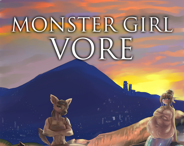 Cover image for Monster Girl Vore - an Illustrated Vore Anthology